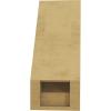 imageTimberthane Rough Cedar Faux Wood Copenhagen Knee Brace 3quotW x 6quotD x 6quotH Primed Tan5W x 8D x 12H