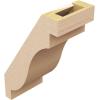 imageTimberthane Rough Cedar Faux Wood Copenhagen Knee Brace 3quotW x 6quotD x 6quotH Primed Tan5W x 8D x 12H