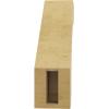 imageTimberthane Rough Cedar Faux Wood Legacy Knee Brace 3quotW x 8quotD x 8quotH Primed Tan3W x 10D x 10H