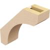 imageTimberthane Rough Cedar Faux Wood Legacy Knee Brace 3quotW x 8quotD x 8quotH Primed Tan3W x 10D x 10H