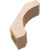 imageTimberthane Rough Cedar Faux Wood Legacy Knee Brace 3quotW x 8quotD x 8quotH Primed Tan3W x 10D x 10H