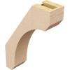 imageTimberthane Rough Cedar Faux Wood Legacy Knee Brace 3quotW x 8quotD x 8quotH Primed Tan3W x 10D x 14H