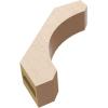 imageTimberthane Rough Cedar Faux Wood Legacy Knee Brace 3quotW x 8quotD x 8quotH Primed Tan3W x 12D x 12H