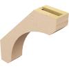 imageTimberthane Rough Cedar Faux Wood Legacy Knee Brace 3quotW x 8quotD x 8quotH Primed Tan3W x 14D x 14H