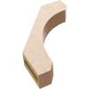 imageTimberthane Rough Cedar Faux Wood Legacy Knee Brace 3quotW x 8quotD x 8quotH Primed Tan3W x 14D x 18H