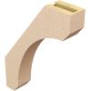 imageTimberthane Rough Cedar Faux Wood Legacy Knee Brace 3quotW x 8quotD x 8quotH Primed Tan3W x 14D x 18H
