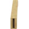 imageTimberthane Rough Cedar Faux Wood Legacy Knee Brace 3quotW x 8quotD x 8quotH Primed Tan3W x 16D x 16H