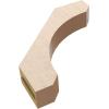 imageTimberthane Rough Cedar Faux Wood Legacy Knee Brace 3quotW x 8quotD x 8quotH Primed Tan3W x 16D x 16H