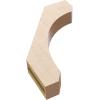 imageTimberthane Rough Cedar Faux Wood Legacy Knee Brace 3quotW x 8quotD x 8quotH Primed Tan3W x 16D x 22H