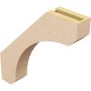 imageTimberthane Rough Cedar Faux Wood Legacy Knee Brace 3quotW x 8quotD x 8quotH Primed Tan3W x 18D x 18H