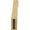 imageTimberthane Rough Cedar Faux Wood Legacy Knee Brace 3quotW x 8quotD x 8quotH Primed Tan3W x 18D x 18H