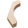 imageTimberthane Rough Cedar Faux Wood Legacy Knee Brace 3quotW x 8quotD x 8quotH Primed Tan3W x 18D x 24H