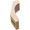 imageTimberthane Rough Cedar Faux Wood Legacy Knee Brace 3quotW x 8quotD x 8quotH Primed Tan3W x 6D x 10H