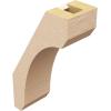 imageTimberthane Rough Cedar Faux Wood Legacy Knee Brace 3quotW x 8quotD x 8quotH Primed Tan3W x 6D x 10H