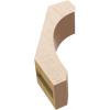 imageTimberthane Rough Cedar Faux Wood Legacy Knee Brace 3quotW x 8quotD x 8quotH Primed Tan3W x 8D x 12H