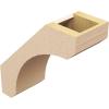 imageTimberthane Rough Cedar Faux Wood Legacy Knee Brace 3quotW x 8quotD x 8quotH Primed Tan5W x 12D x 12H
