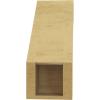 imageTimberthane Rough Cedar Faux Wood Legacy Knee Brace 3quotW x 8quotD x 8quotH Primed Tan5W x 12D x 12H