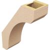 imageTimberthane Rough Cedar Faux Wood Legacy Knee Brace 3quotW x 8quotD x 8quotH Primed Tan5W x 12D x 16H