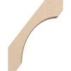 imageTimberthane Rough Cedar Faux Wood Legacy Knee Brace 3quotW x 8quotD x 8quotH Primed Tan5W x 14D x 18H