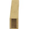 imageTimberthane Rough Cedar Faux Wood Legacy Knee Brace 3quotW x 8quotD x 8quotH Primed Tan5W x 14D x 18H