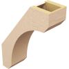 imageTimberthane Rough Cedar Faux Wood Legacy Knee Brace 3quotW x 8quotD x 8quotH Primed Tan5W x 14D x 18H