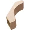 imageTimberthane Rough Cedar Faux Wood Legacy Knee Brace 3quotW x 8quotD x 8quotH Primed Tan5W x 16D x 16H