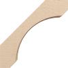 imageTimberthane Rough Cedar Faux Wood Legacy Knee Brace 3quotW x 8quotD x 8quotH Primed Tan5W x 18D x 18H