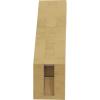 imageTimberthane Rough Cedar Faux Wood Olympic Knee Brace 3quotW x 12quotD x 12quotH Primed Tan3W x 6D x 10H