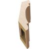 imageTimberthane Rough Cedar Faux Wood Olympic Knee Brace 3quotW x 12quotD x 12quotH Primed Tan5W x 6D x 10H
