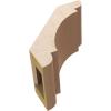 imageTimberthane Rough Cedar Faux Wood Olympic Knee Brace 3quotW x 12quotD x 12quotH Primed Tan5W x 8D x 8H