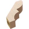 imageTimberthane Rough Cedar Faux Wood Ridgewood Knee Brace 3quotW x 10quotD x 14quotH Primed Tan3W x 10D x 10H