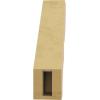 imageTimberthane Rough Cedar Faux Wood Ridgewood Knee Brace 3quotW x 10quotD x 14quotH Primed Tan3W x 12D x 12H