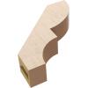 imageTimberthane Rough Cedar Faux Wood Ridgewood Knee Brace 3quotW x 10quotD x 14quotH Primed Tan3W x 12D x 12H