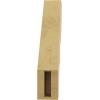 imageTimberthane Rough Cedar Faux Wood Ridgewood Knee Brace 3quotW x 10quotD x 14quotH Primed Tan3W x 12D x 16H