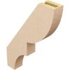 imageTimberthane Rough Cedar Faux Wood Ridgewood Knee Brace 3quotW x 10quotD x 14quotH Primed Tan3W x 16D x 22H