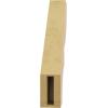 imageTimberthane Rough Cedar Faux Wood Ridgewood Knee Brace 3quotW x 10quotD x 14quotH Primed Tan3W x 18D x 18H