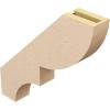 imageTimberthane Rough Cedar Faux Wood Ridgewood Knee Brace 3quotW x 10quotD x 14quotH Primed Tan3W x 18D x 18H