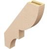 imageTimberthane Rough Cedar Faux Wood Ridgewood Knee Brace 3quotW x 10quotD x 14quotH Primed Tan3W x 18D x 24H
