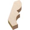 imageTimberthane Rough Cedar Faux Wood Ridgewood Knee Brace 3quotW x 10quotD x 14quotH Primed Tan3W x 18D x 24H