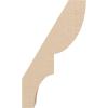 imageTimberthane Rough Cedar Faux Wood Ridgewood Knee Brace 3quotW x 10quotD x 14quotH Primed Tan3W x 6D x 10H