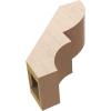imageTimberthane Rough Cedar Faux Wood Ridgewood Knee Brace 3quotW x 10quotD x 14quotH Primed Tan5W x 12D x 12H