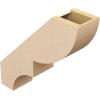 imageTimberthane Rough Cedar Faux Wood Ridgewood Knee Brace 3quotW x 10quotD x 14quotH Primed Tan5W x 18D x 18H