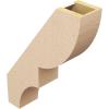 imageTimberthane Rough Cedar Faux Wood Ridgewood Knee Brace 3quotW x 10quotD x 14quotH Primed Tan5W x 18D x 24H