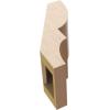 imageTimberthane Rough Cedar Faux Wood Ridgewood Knee Brace 3quotW x 10quotD x 14quotH Primed Tan5W x 6D x 10H