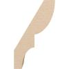 imageTimberthane Rough Cedar Faux Wood Ridgewood Knee Brace 3quotW x 10quotD x 14quotH Primed Tan5W x 6D x 10H