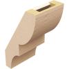 imageTimberthane Rough Cedar Faux Wood Ridgewood Knee Brace 3quotW x 10quotD x 14quotH Primed Tan5W x 6D x 10H