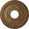 image13 78quotOD x 3 34quotID x 1 14quotP Tirana Ceiling Medallion Fits Canopies up to 4 34quotRubbed Bronze Metallic Series