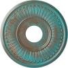 Hand-Painted Copper Green Patina