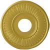 image15 34quotOD x 3 78quotID x 34quotP Berkshire Ceiling Medallion Fits Canopies up to 7quotHandPainted Rich Gold