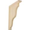 imageEkena Millwork BKT03X07X09HAMA Hamilton Traditional Wood Brackets 3 12quotW x 7quotD x 9quotH  MapleRed Oak